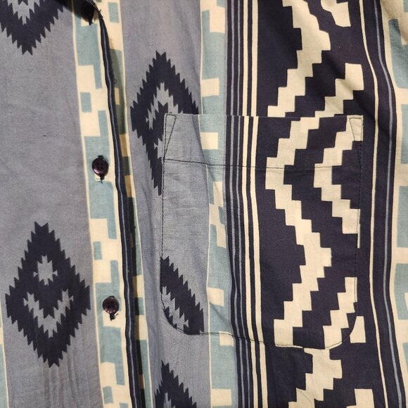 Vintage 90s Women’s Small Cotton Express Western Shirt Shoulder Pads - Picture 3 of 5